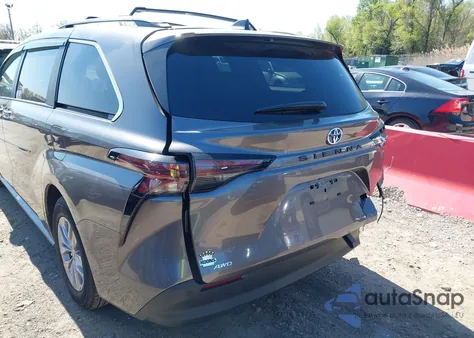 2024 Toyota Sienna Xle из США, поврежденный, VIN 5TDYSKFC1RS149845